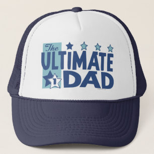 Der ultimative Vater Blue Truckerkappe