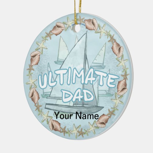 Der ultimative Vater Keramik Ornament (Links)