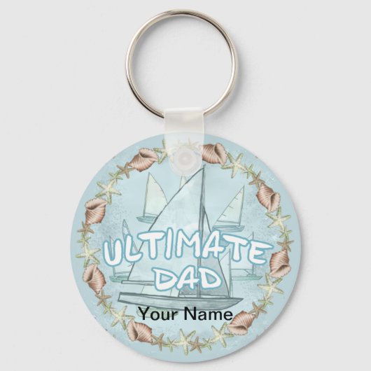 Der ultimative Vater Schlüsselanhänger (Vorderseite)