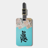 Der ultimative Wanderurlaub Gepäckanhänger (Vorderseite vertikal)