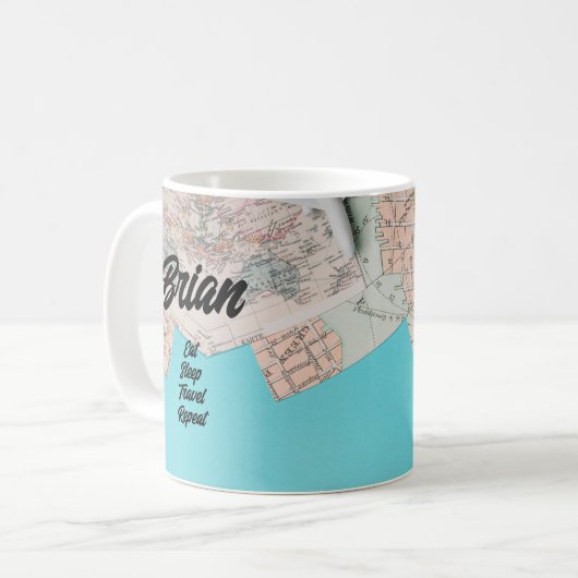 Der ultimative Wanderurlaub Kaffeetasse (Vorderseite Links)