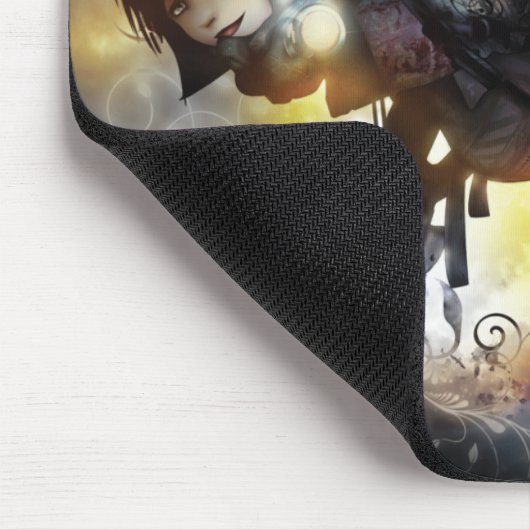 Der Umbau entlang Mousepad (Ecke)