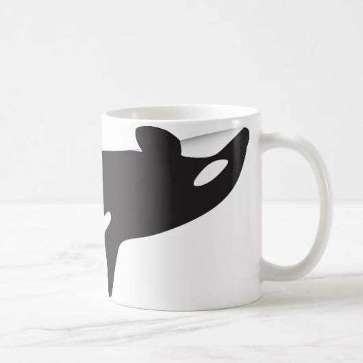 Der umgedrehte Wal Kaffeetasse (Rechts)