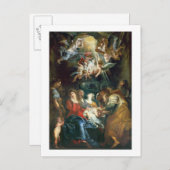 Der Umstand, c.1605 (Öl auf Leinwand) Postkarte (Vorne/Hinten)