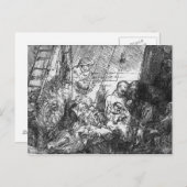 Der Umstand von 1654 Postkarte (Vorne/Hinten)