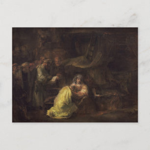 Der Umstand von 1661 (Öl auf Leinwand) Postkarte