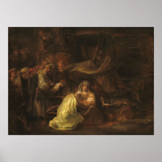 Der Umzug - Rembrandt Fine Art Poster (Vorne)