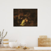 Der Umzug - Rembrandt Fine Art Poster (Küche)