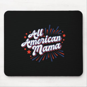 Der Unabhängigkeitstag der USA im Juli - ganz amer Mousepad