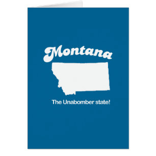 Der unabomber Staat T - Shirt Montanas -