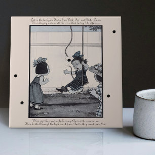 Der unaufhaltsame Vintage Schatz des Lochs Fliese