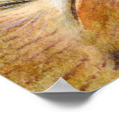 Der unausgesprochene Komfort der Liebe Poster (Ecke)