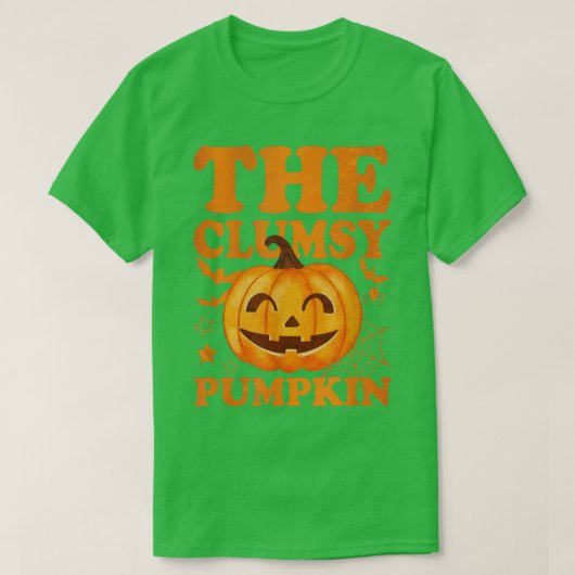 Der unbeholfene Pumpkin 4089 T-Shirt (Design vorne)