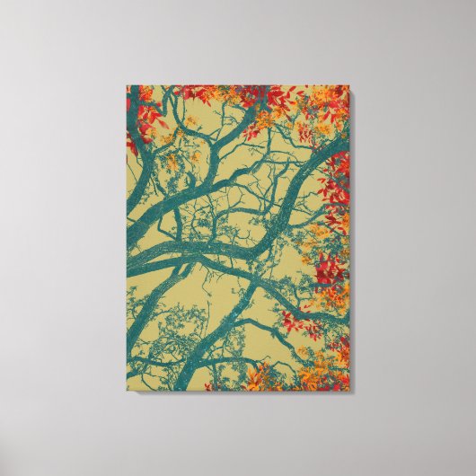 Der unbezahlbare Wert der Bäume Leinwanddruck (Vorderseite)