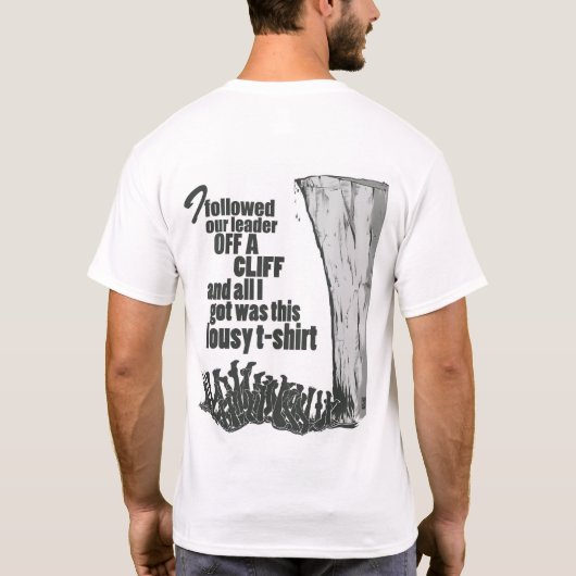 Der Unfall der Männer von Boden Gaiscioch T - T-Shirt (Rückseite)