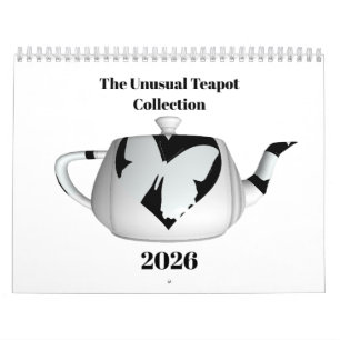 Der ungewöhnliche Teapot Collection Fun Calendar Kalender