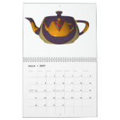 Der ungewöhnliche Teapot Collection Fun Calendar Kalender (Mär 2027)