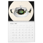 Der ungewöhnliche Teapot Collection Fun Calendar Kalender (Jan 2027)