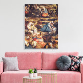 Der unglaubliche Fall Mannas Leinwanddruck (Insitu (Wohnzimmer))