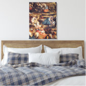 Der unglaubliche Fall Mannas Leinwanddruck (Insitu (Schlafzimmer))