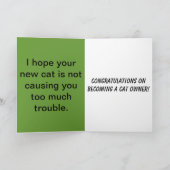 Der unglaubliche, schrumpfende Mann Karte (Innenseite)