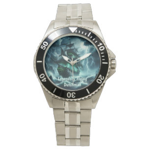 Der unheimliche Flying Dutchman Ein Geisterschiff Armbanduhr