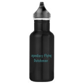 Der unheimliche Flying Dutchman Ein Geisterschiff Edelstahlflasche (Rechts)