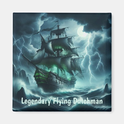 Der unheimliche Flying Dutchman Ein Geisterschiff Magnet (Vorne)