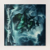 Der unheimliche Flying Dutchman Ein Geisterschiff Puzzle (Horizontal)