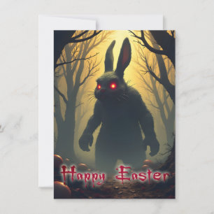 Der unheimliche Osterhase im schattigen Wald