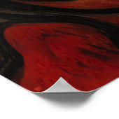 Der unheimliche Wald | AI Art Poster (Ecke)