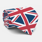Der Union Jack britische Flagge Schlips Krawatte (Gerollt)