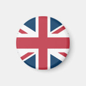 Der Union Jack britische Flaggenmagnet Magnet (Vorne)