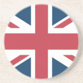 Der Union Jack britischer Flagge Untersetzer (Vorne)