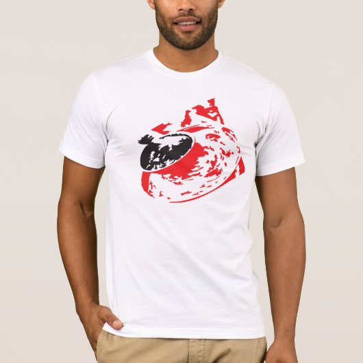 Der unkonventionelle Wirbel T-Shirt (Vorderseite)