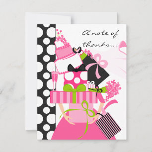 Der unmögliche Hochzeitsstapel danke Ihnen, dass S Mitteilungskarte