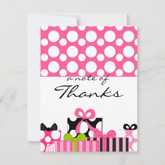 Der unmögliche Hochzeitsstapel danke Ihnen, dass S Mitteilungskarte (Vorderseite)