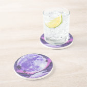 "Der unmögliche Mond"- Getränkeuntersetzer (Seite)