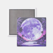 "Der unmögliche Mond"- Magnet (Vorderseite/Rückseite)