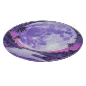 "Der unmögliche Mond"- Schneidebrett (Ecke)