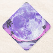 "Der unmögliche Mond"- Untersetzer (Vorderseite)