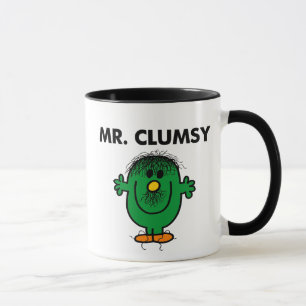 Der unordentliche Herr Clumsy Tasse