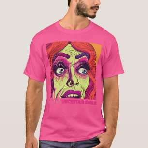 Der - unsichere Lächeln Original 80er Retro Desi T-Shirt