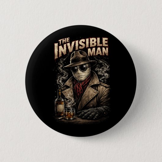 Der Unsichtbare Mann Button (Vorderseite)