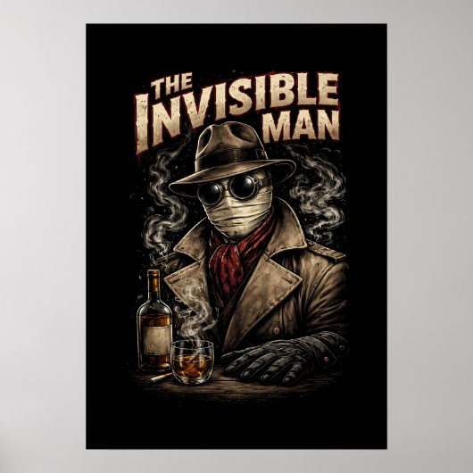 Der Unsichtbare Mann Poster (Vorne)