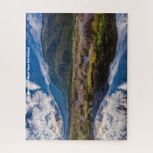 Der Untergang Neuseelands. Jigsaw Puzzle (Vertikal)