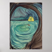 Der Untergrund | AI Art Poster (Vorne)