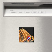 Der Untergrund am Kühlschrank Harrods Magnet (In Situ (Geschirrspüler))