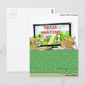 Der unterhaltsame Küchenwitz Postkarte (Vorne/Hinten)