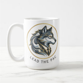 Der Unternehmens-Alpha - Einzelgänger-Führer Vinta Kaffeetasse